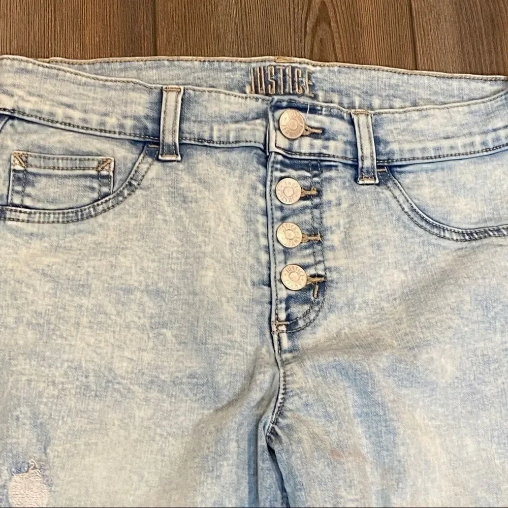 Two pair of Justice 12 Plus Jeggings